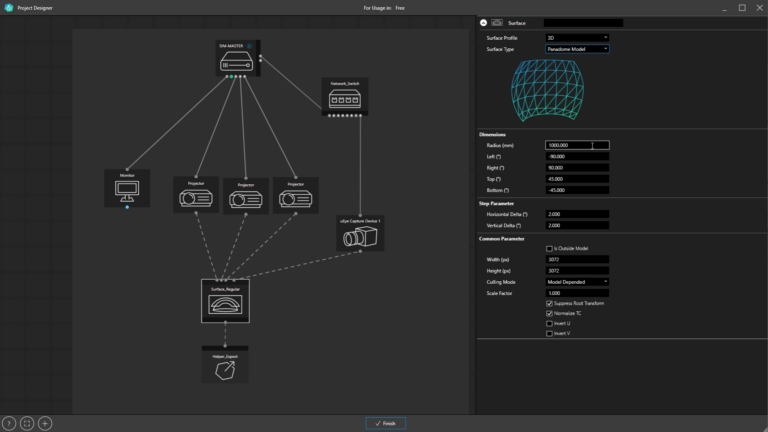 VIOSO 7 projector calibration software interface