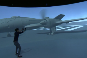 Fraunhofer IFF Elbe Dome 2.0 – 360° Mixed Reality Lab