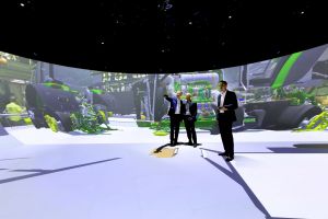 Fraunhofer IFF Elbe Dome 2.0 – 360° Mixed Reality Lab