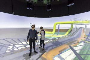 Fraunhofer IFF Elbe Dome 2.0 – 360° Mixed Reality Lab