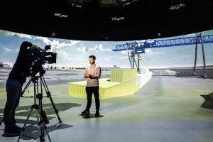 Fraunhofer IFF Elbe Dome 2.0 – 360° Mixed Reality Lab