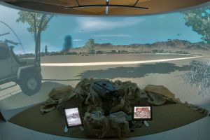 Saab JFIST® integrated domeprojection.com® auto-calibration