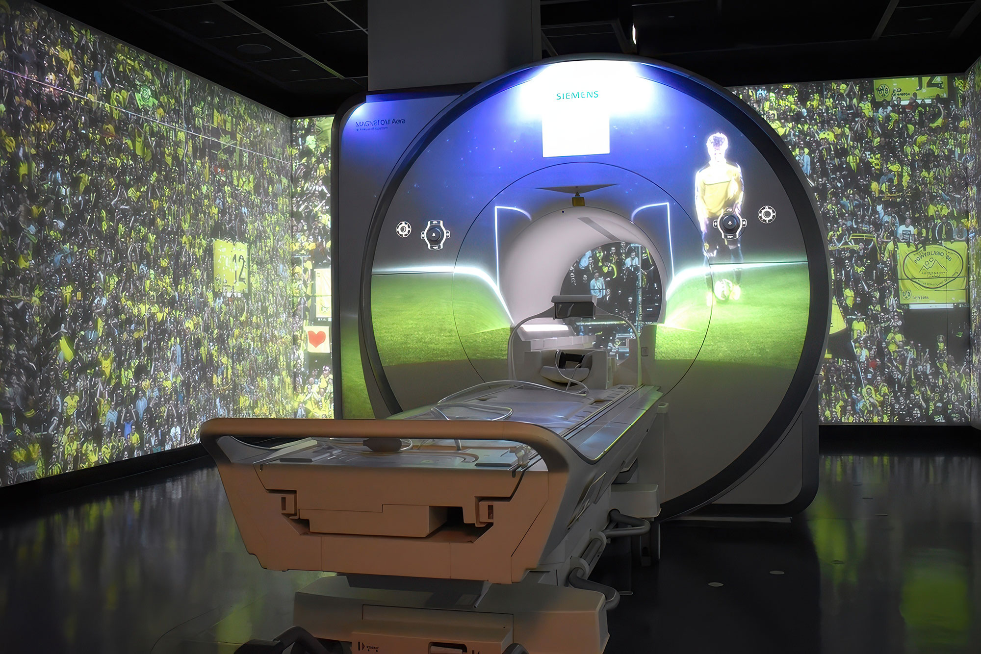 VIOSO Projector in MRI Scanner