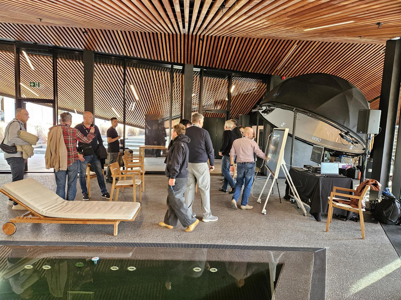 Dome calibration demonstration and tutorial roadshow