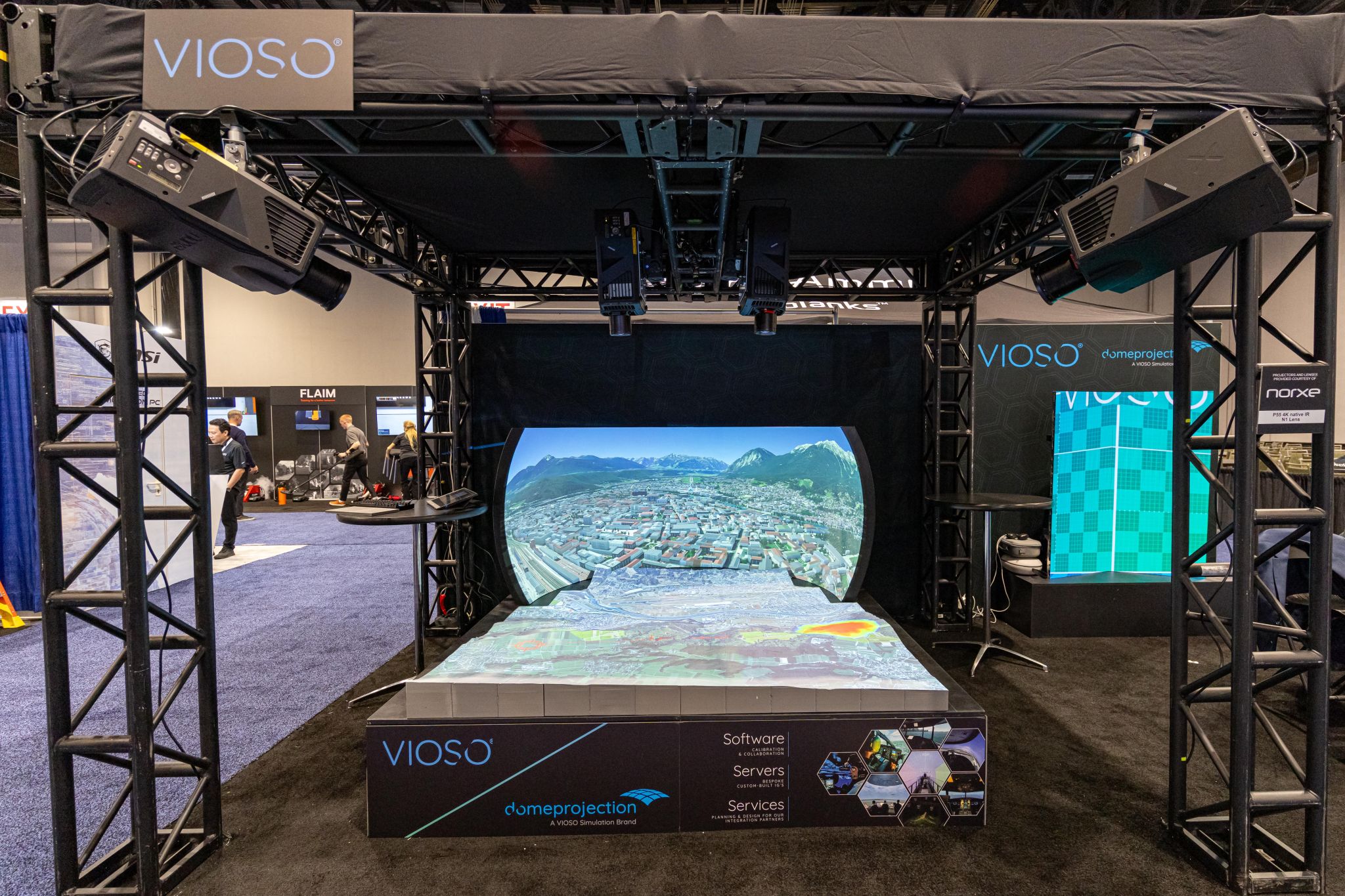 VIOSO Simulation at I/ITSEC 2025