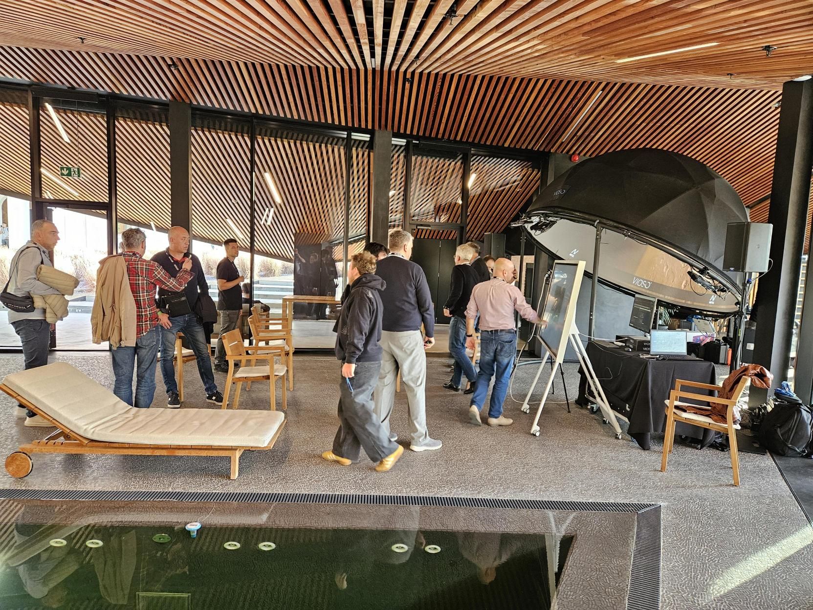 Dome calibration demonstration and tutorial roadshow