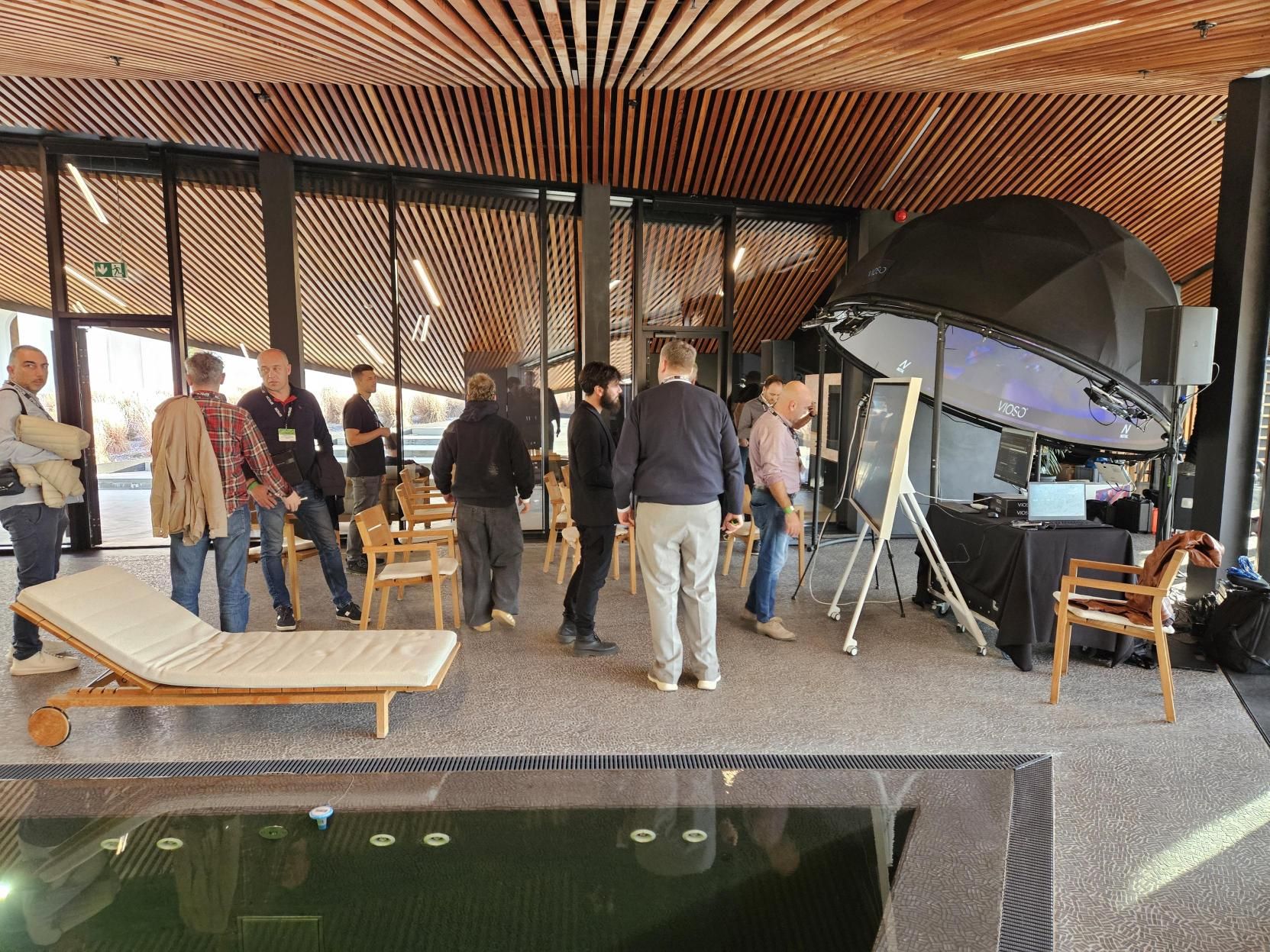 Dome calibration demonstration and tutorial roadshow